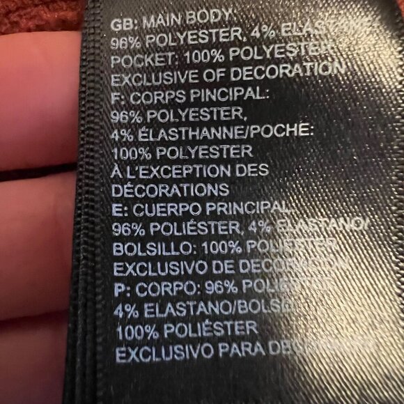 The North Face Men's Canyonlands Half‎ Zip Pullover Sweatshirt in Brick Size XL - Picture 8 of 9